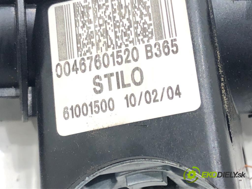 FIAT STILO (192_) 2001 - 2010    1.9 JTD (192_XE1A) 85 kW [115 KM] olej napędowy 2001 - 2006  spinačka 00467601520 (Spínacie skrinky a kľúče)