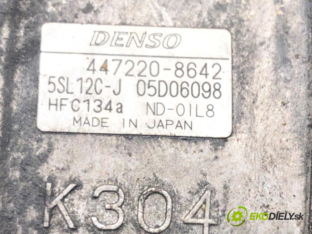 FIAT STILO (192_) 2001 - 2010    1.9 JTD (192_XE1A) 85 kW [115 KM] olej napędowy 2001 - 2006  kompresor klimatizace 447220-8642 (Kompresory)