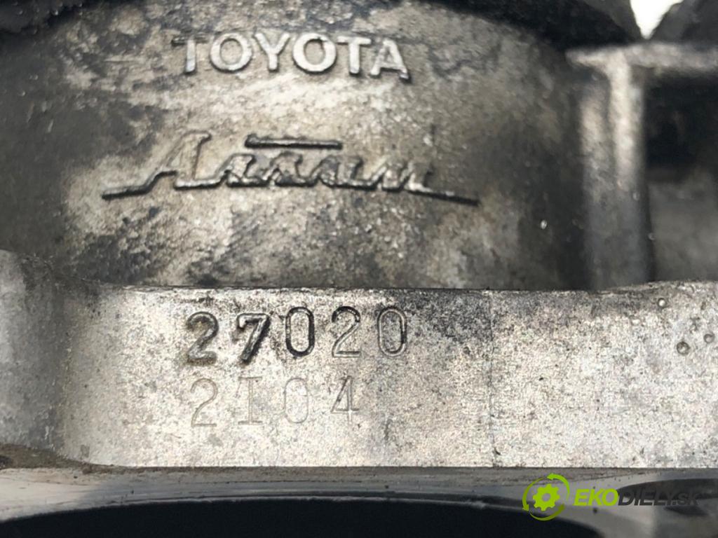 TOYOTA AVENSIS Kombi (_T22_) 1997 - 2003    2.0 D-4D (CDT220_) 81 kW [110 KM] olej napędowy 1999 - 2003  Škrtiaca klapka 27020-2I04 (Škrtiace klapky)