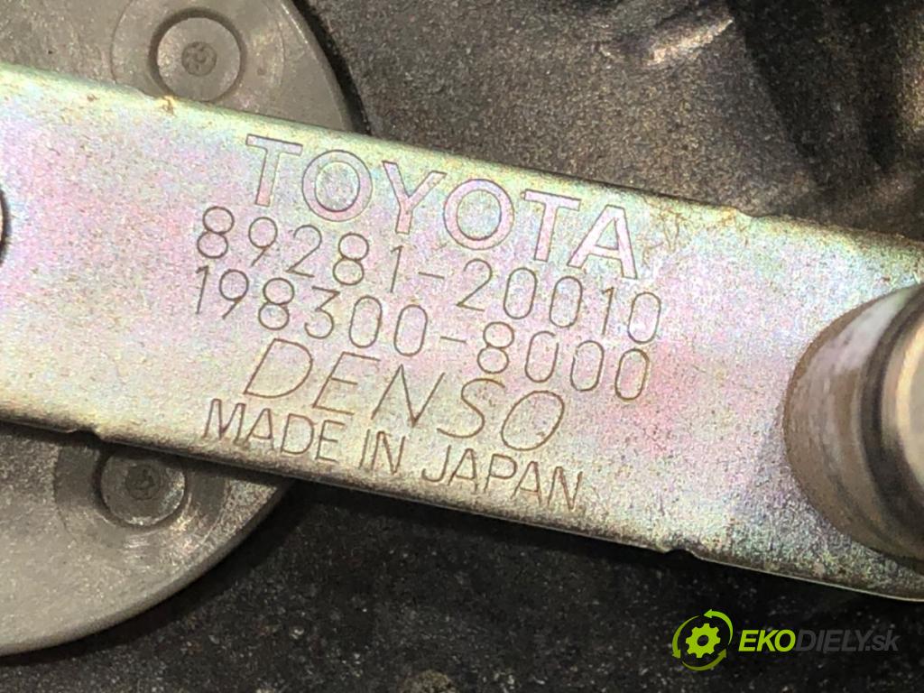 TOYOTA AVENSIS Kombi (_T22_) 1997 - 2003    2.0 D-4D (CDT220_) 81 kW [110 KM] olej napędowy 1999 - 2003  Potenciometer plynu 89281-20010 (Pedále)