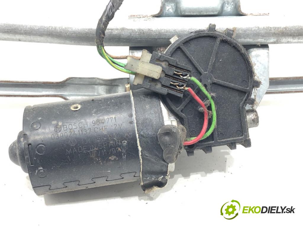 VW GOLF IV (1J1) 1997 - 2008    1.6 74 kW [100 KM] benzyna 1997 - 2004  Mechanizmus stieračov predný 1J0955113A (Motorčeky stieračov predné)