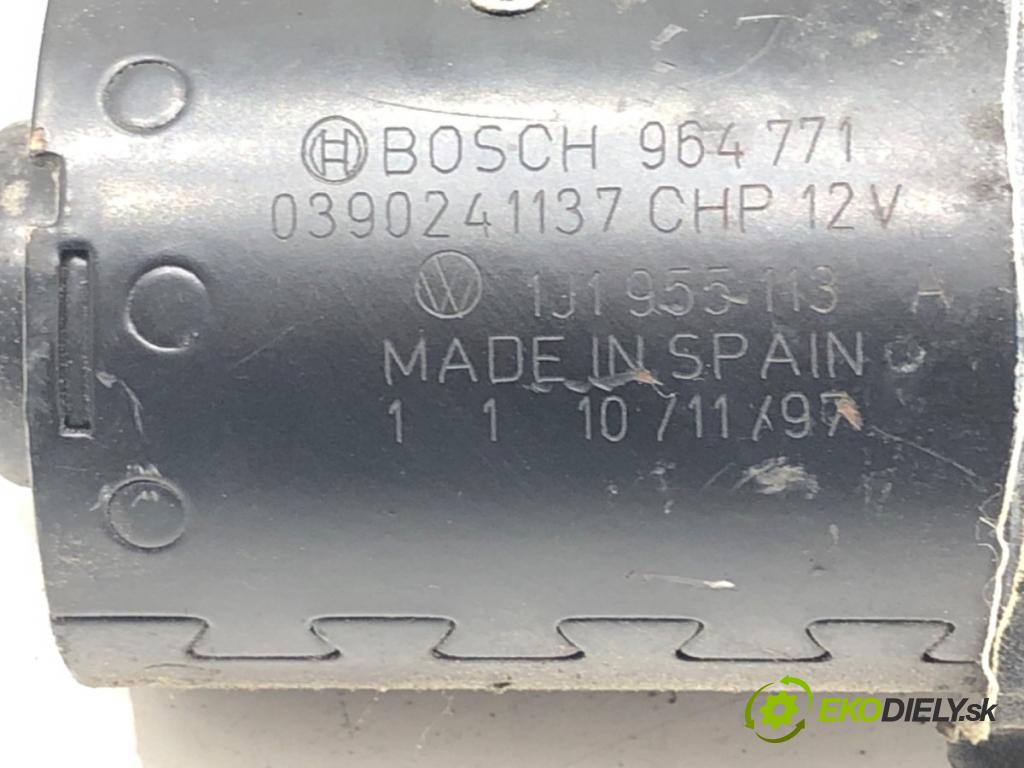 VW GOLF IV (1J1) 1997 - 2008    1.6 74 kW [100 KM] benzyna 1997 - 2004  Mechanizmus stieračov predný 1J0955113A (Motorčeky stieračov predné)