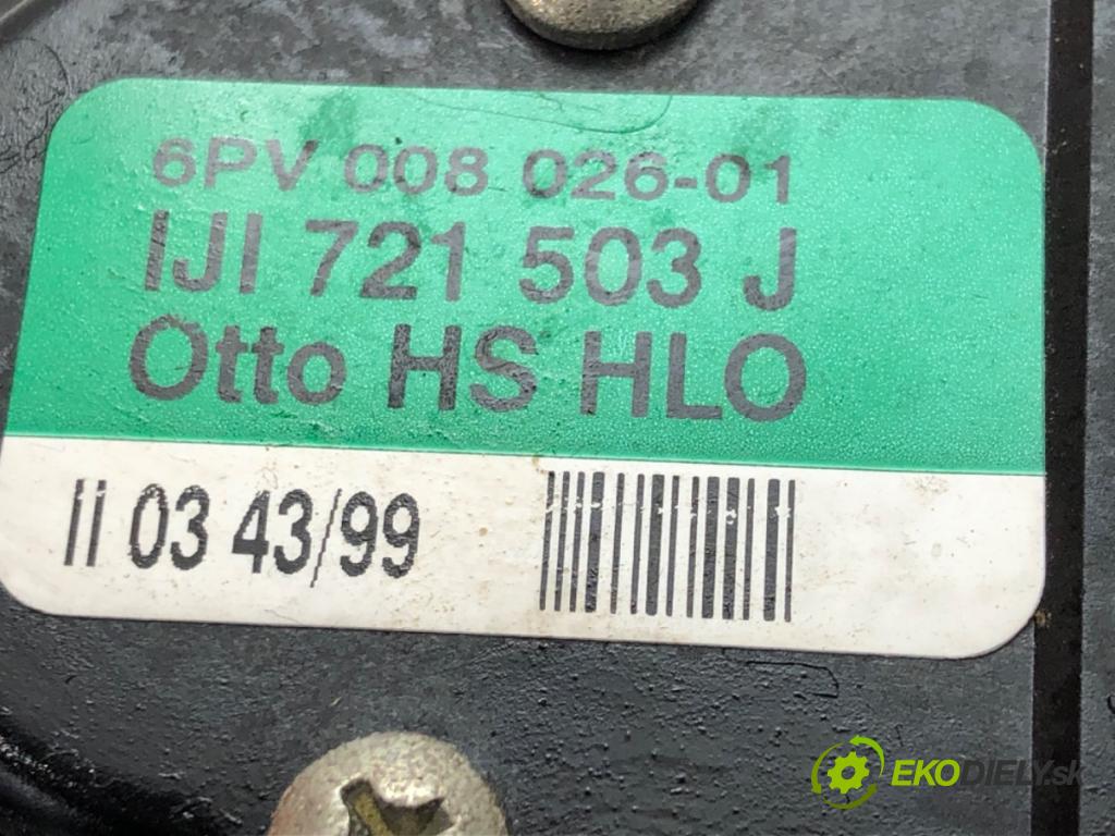 VW GOLF IV (1J1) 1997 - 2008    1.4 16V 55 kW [75 KM] benzyna 1997 - 2004  Potenciometer plynu IJI721503J (Pedále)