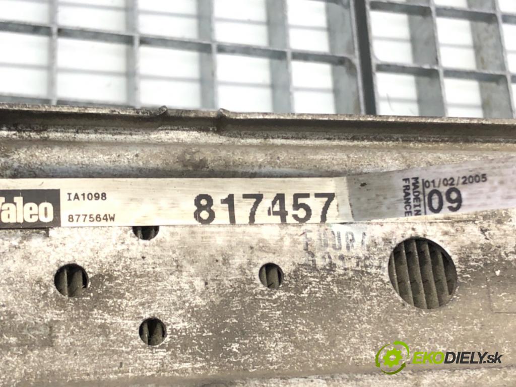 AUDI A3 (8L1) 1996 - 2006    1.9 TDI 81 kW [110 KM] olej napędowy 1997 - 2001  intercooler 877564W (Chladiče nasávaného vzduchu (intercoolery))