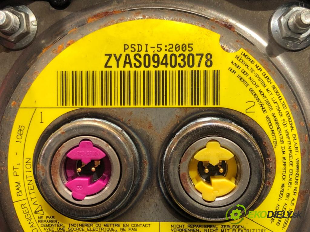 OPEL ASTRA H (A04) 2004 - 2014    1.7 CDTI (L48) 74 kW [100 KM] olej napędowy 2004 - 2010  AirBag volantu 13111344 (Airbagy)