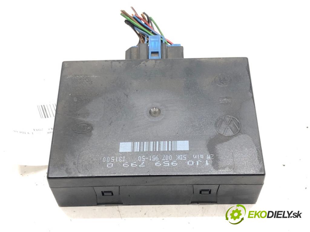 VW GOLF IV (1J1) 1997 - 2008    1.9 TDI 66 kW [90 KM] olej napędowy 1997 - 2004  Modul komfortu 1J0959799Q (Moduly komfortu)