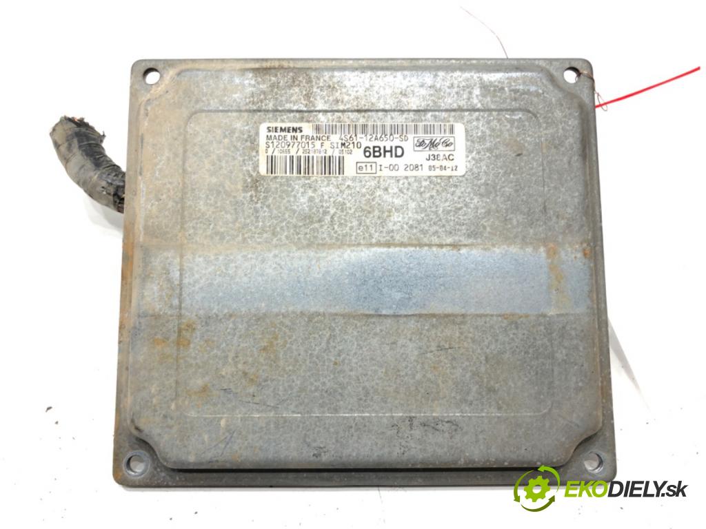 FORD FIESTA V (JH_, JD_) 2001 - 2014    1.25 16V 55 kW [75 KM] benzyna 2002 - 2008  riadiaca jednotka Motor 4S61-12A650-SD (Riadiace jednotky)