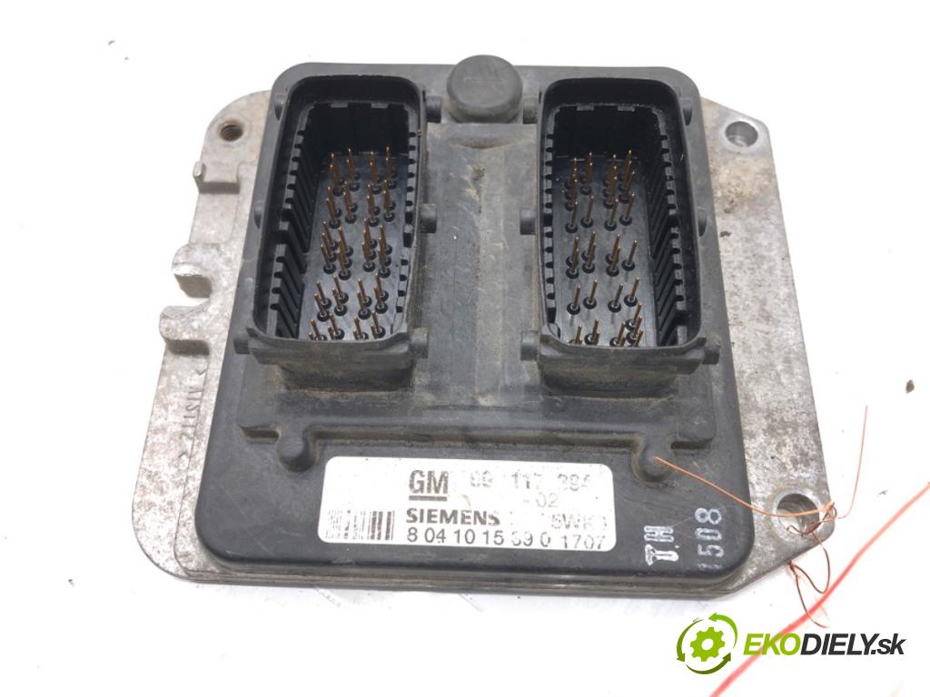 OPEL ASTRA G coupe (T98) 2000 - 2005    1.8 16V (F07) 85 kW [116 KM] benzyna 2000 - 2000  riadiaca jednotka Motor  (Riadiace jednotky)