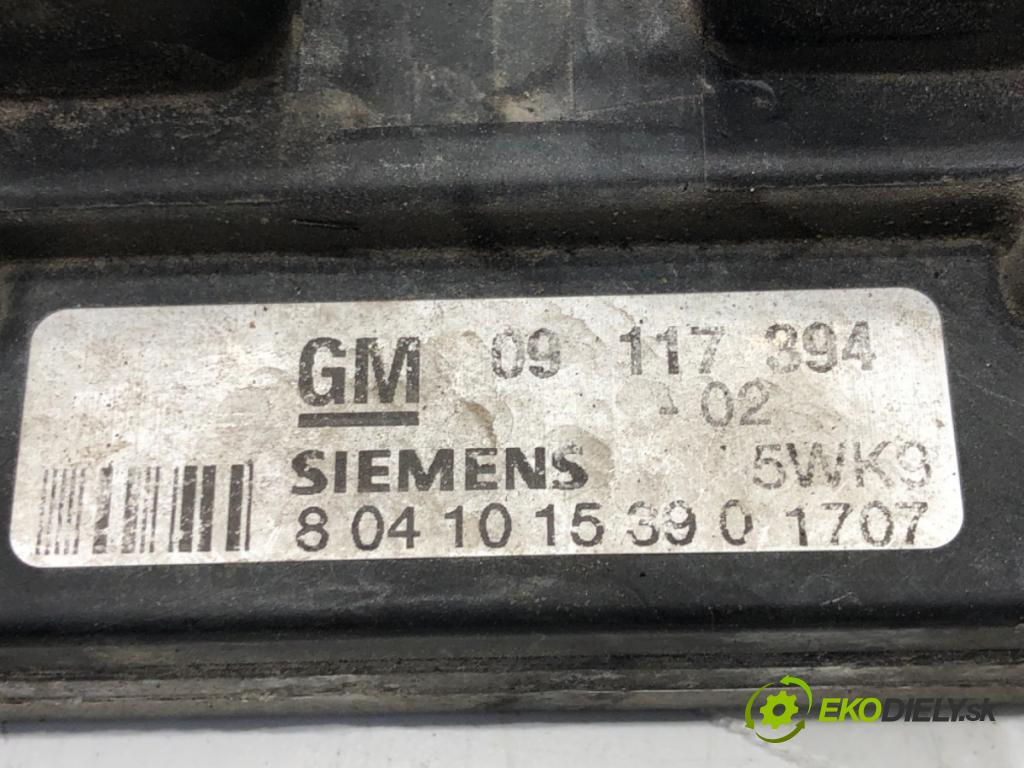 OPEL ASTRA G coupe (T98) 2000 - 2005    1.8 16V (F07) 85 kW [116 KM] benzyna 2000 - 2000  riadiaca jednotka Motor  (Riadiace jednotky)