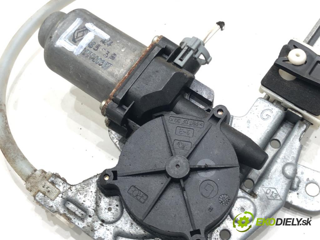 RENAULT LAGUNA II (BG0/1_) 2001 - 2007    1.8 16V (BG06, BG0J, BG0M) 85 kW [116 KM] benzyna 2001 - 2007  mechanismus okna levý zadní část