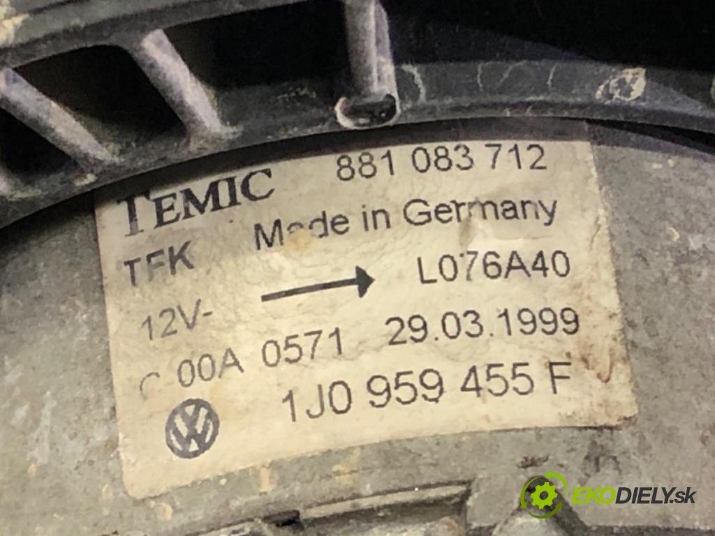 SEAT TOLEDO II (1M2) 1998 - 2006    1.9 TDI 81 kW [110 KM] olej napędowy 1998 - 2004  Ventilátor chladiča 1J0959455F (Ventilátory)