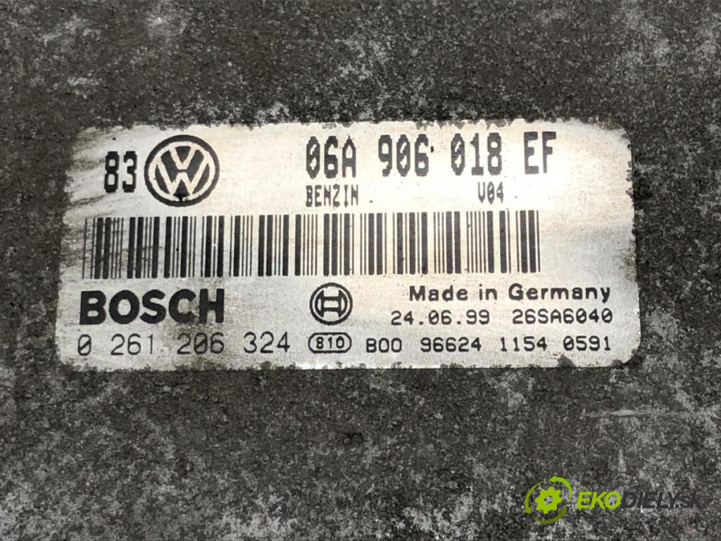 VW GOLF IV (1J1) 1997 - 2008    2.0 85 kW [115 KM] benzyna 1998 - 2004  riadiaca jednotka Motor 06A906018EF (Riadiace jednotky)