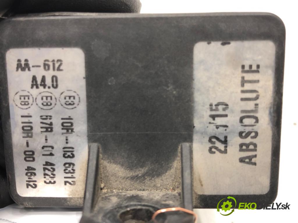FIAT STILO (192_) 2001 - 2010    1.6 16V (192_XB1A) 76 kW [103 KM] benzyna 2001 - 2006  snímač tlaku do plynového pedálu LPG AA-612
