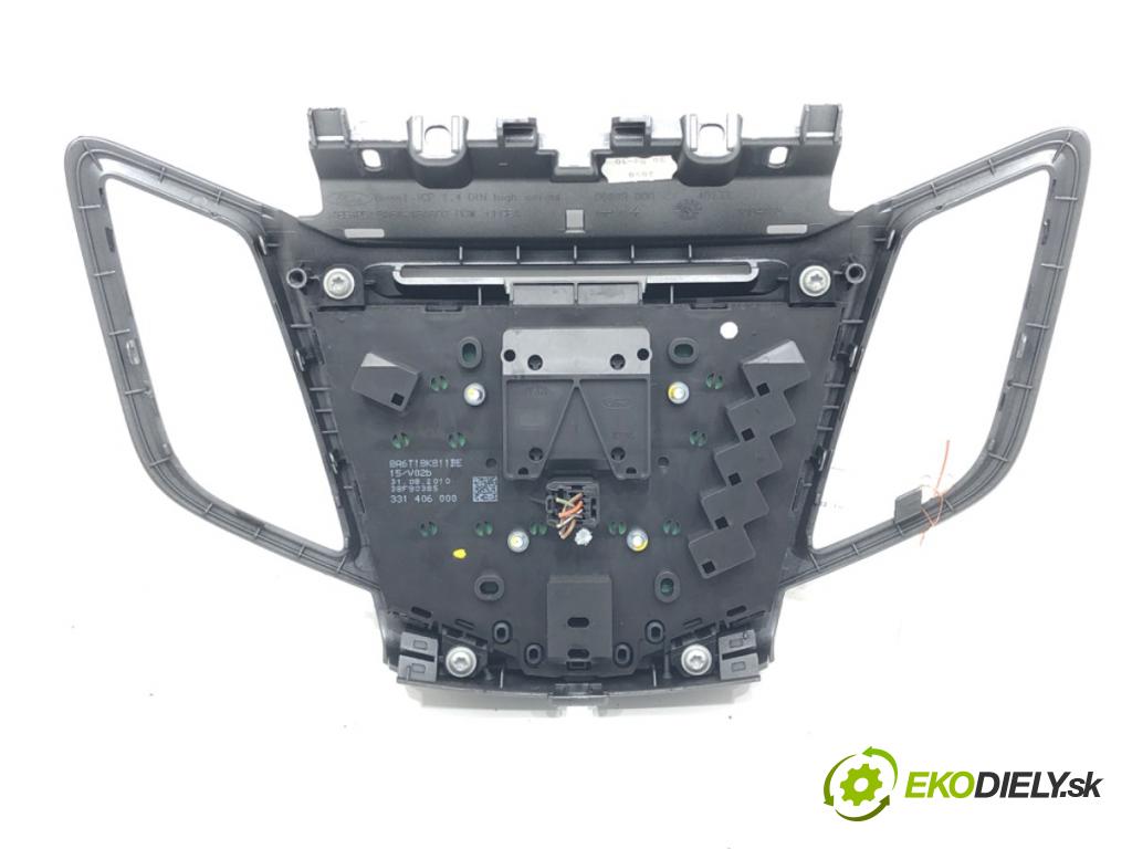 FORD FIESTA VI (CB1, CCN) 2008 - 2022    1.25 60 kW [82 KM] benzyna 2008 - 2017  Panel ovládania radia 8A6T18K811BE (Prepínače, spínače, tlačidlá a ovládače kúrenia)