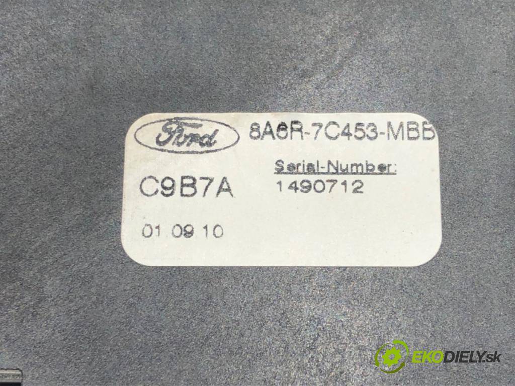 FORD FIESTA VI (CB1, CCN) 2008 - 2022    1.25 60 kW [82 KM] benzyna 2008 - 2017  Kulisa 8A6R-7C453-MBB (Rýchlostné páky / kulisy)