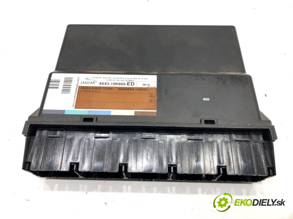 JAGUAR X-TYPE I (X400) 2001 - 2009    2.2 D 114 kW [155 KM] olej napędowy 2005 - 2009  Modul komfortu 4X43-15K600-ED (Moduly komfortu)