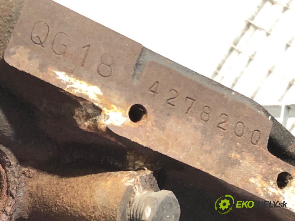 NISSAN ALMERA TINO (V10) 1998 - 2006    1.8 85 kW [116 KM] benzyna 2002 - 2006  Motor QG18 (Motory (kompletné))