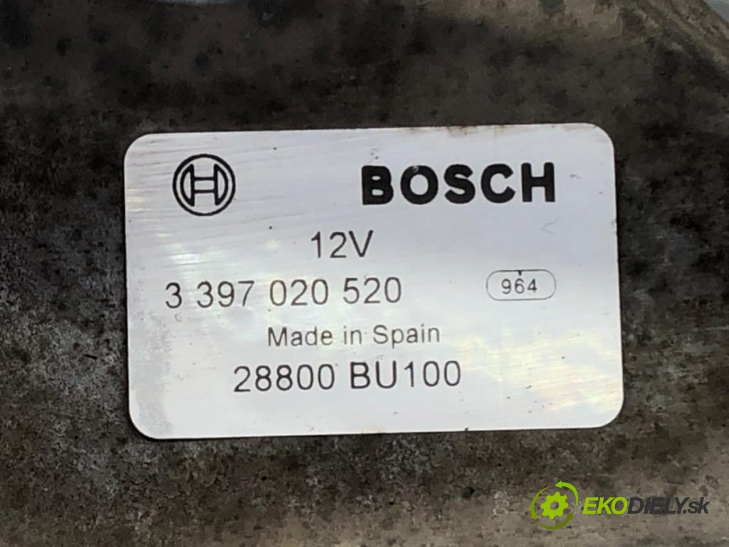 NISSAN ALMERA TINO (V10) 1998 - 2006    1.8 85 kW [116 KM] benzyna 2002 - 2006  Mechanizmus stieračov predný 3397020520 (Motorčeky stieračov predné)