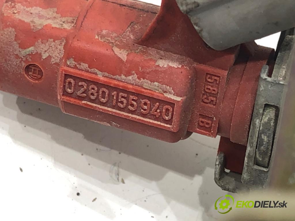 NISSAN ALMERA TINO (V10) 1998 - 2006    1.8 85 kW [116 KM] benzyna 2002 - 2006  Lišta vstrekovacia 16600-9F600 (Vstrekovacie lišty)