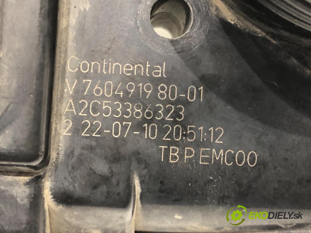 PEUGEOT 308 I (4A_, 4C_) 2007 - 2016    1.6 16V 88 kW [120 KM] benzyna 2007 - 2014  Škrtiaca klapka V760491980 (Škrtiace klapky)