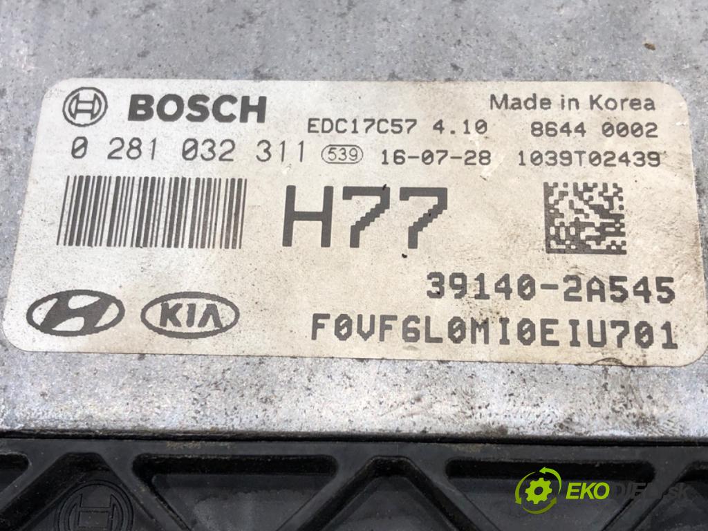 HYUNDAI i40 I Kombi Van (VF) 2011 - 2022    1.7 CRDI 85 kW [116 KM] olej napędowy 2015 - 2022  riadiaca jednotka Motor 39140-2A545 (Riadiace jednotky)