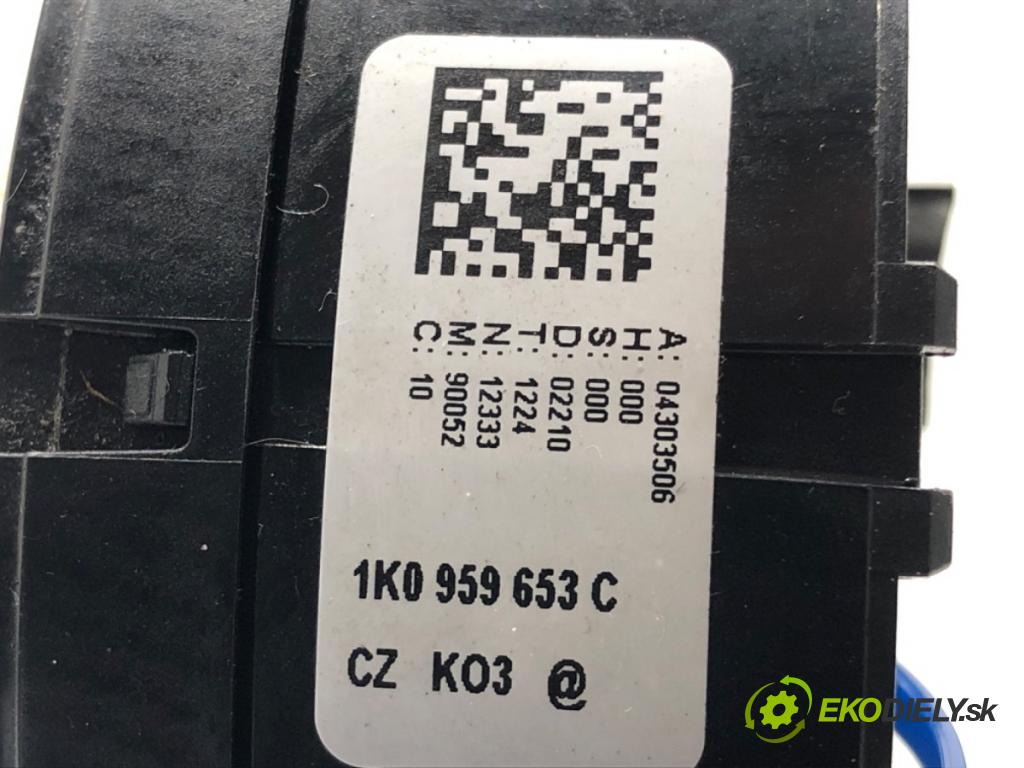 SKODA OCTAVIA II Combi (1Z5) 2004 - 2013    1.6 TDI 77 kW [105 KM] olej napędowy 2009 - 2013  Krúžok, slimák airbag 1K0959653C (Airbagy)