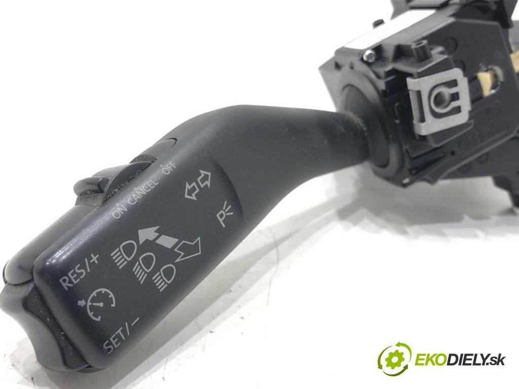 SKODA OCTAVIA II Combi (1Z5) 2004 - 2013    1.6 TDI 77 kW [105 KM] olej napędowy 2009 - 2013  Prepínač kombinovaný 1K0953503HB (Prepínače, spínače, tlačidlá a ovládače kúrenia)