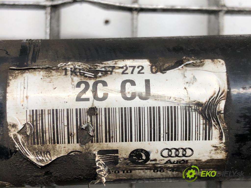 SKODA OCTAVIA II Combi (1Z5) 2004 - 2013    1.6 TDI 77 kW [105 KM] olej napędowy 2009 - 2013  Poloos pravy predný 1K0407272CC