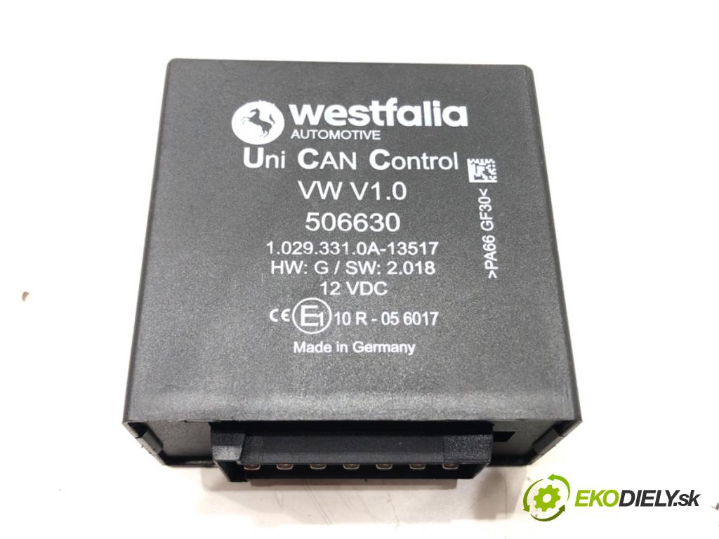 SKODA OCTAVIA II Combi (1Z5) 2004 - 2013    1.6 TDI 77 kW [105 KM] olej napędowy 2009 - 2013  Modul ťažného oka 506630 (Ostatné)