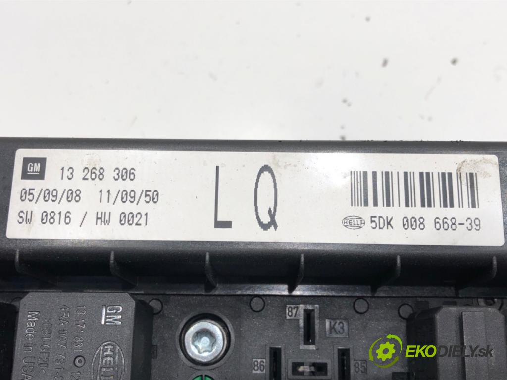 OPEL ASTRA H CLASSIC Kombi (A04) 2006 - 2022    1.7 CDTI (L35) 92 kW [125 KM] olej napędowy 2009 - 2022  skříňka poistková 13268306LQ (Pojistkové skříňky)