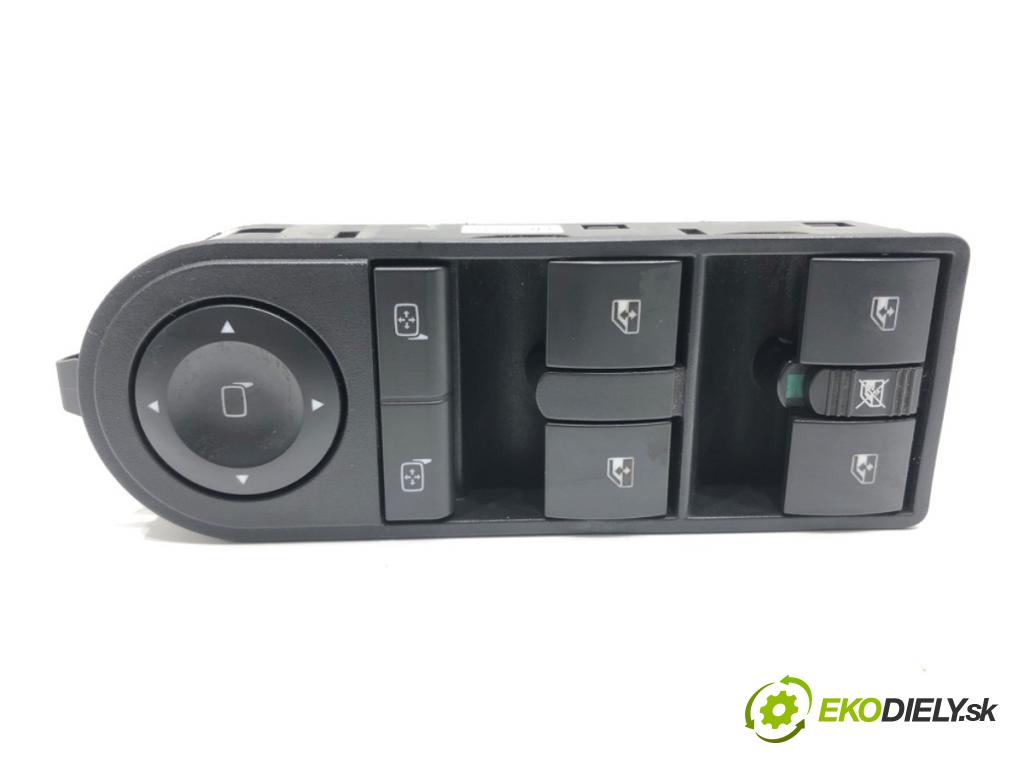 OPEL ASTRA H CLASSIC Kombi (A04) 2006 - 2022    1.7 CDTI (L35) 92 kW [125 KM] olej napędowy 2009 - 2022  Prepínač okien 13228699 (Prepínače, spínače, tlačidlá a ovládače kúrenia)