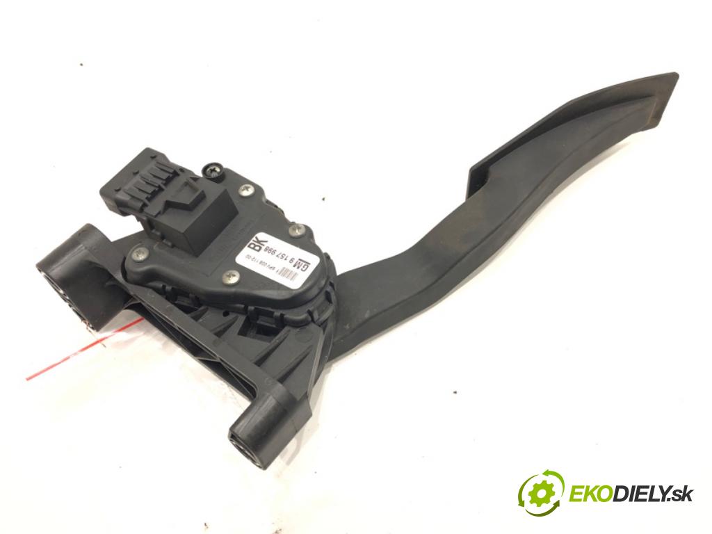 OPEL ASTRA H CLASSIC Kombi (A04) 2006 - 2022    1.7 CDTI (L35) 92 kW [125 KM] olej napędowy 2009 - 2022  Potenciometer plynu 9157998 (Pedále)