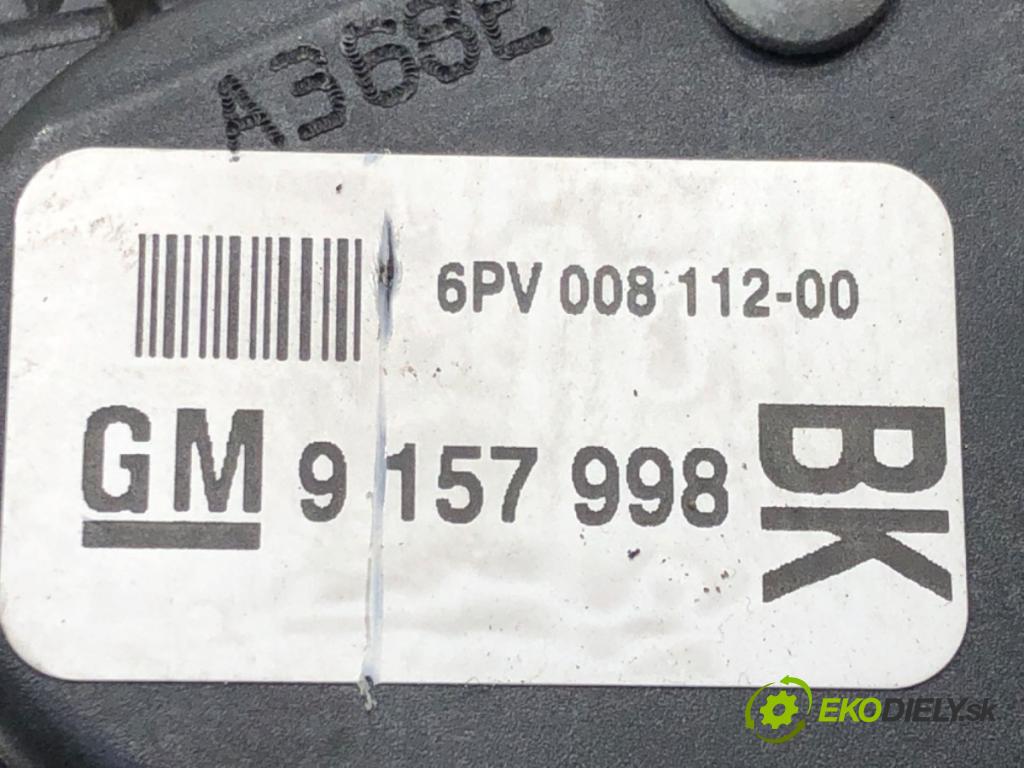 OPEL ASTRA H CLASSIC Kombi (A04) 2006 - 2022    1.7 CDTI (L35) 92 kW [125 KM] olej napędowy 2009 - 2022  Potenciometer plynu 9157998 (Pedále)