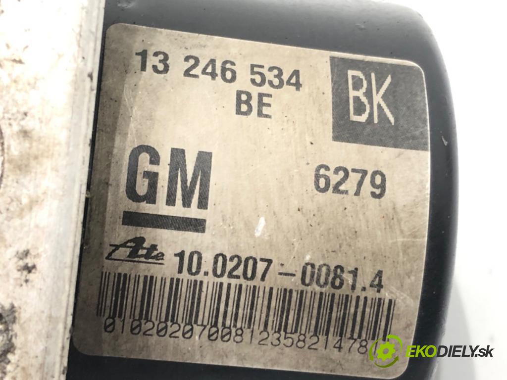 OPEL ASTRA H CLASSIC Kombi (A04) 2006 - 2022    1.7 CDTI (L35) 92 kW [125 KM] olej napędowy 2009 - 2022  Pumpa ABS 13246534 (Pumpy ABS)