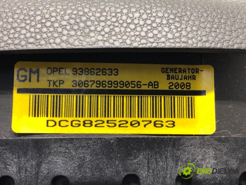 OPEL ASTRA H CLASSIC Kombi (A04) 2006 - 2022    1.7 CDTI (L35) 92 kW [125 KM] olej napędowy 2009 - 2022  AirBag volantu 93862633 (Airbagy)