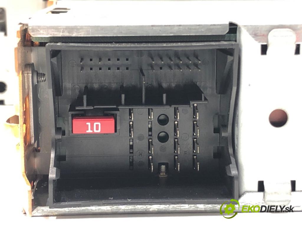 SKODA OCTAVIA II Combi (1Z5) 2004 - 2013    1.6 75 kW [102 KM] benzyna 2004 - 2013  RADIO 1Z0035152D (Audio zariadenia)