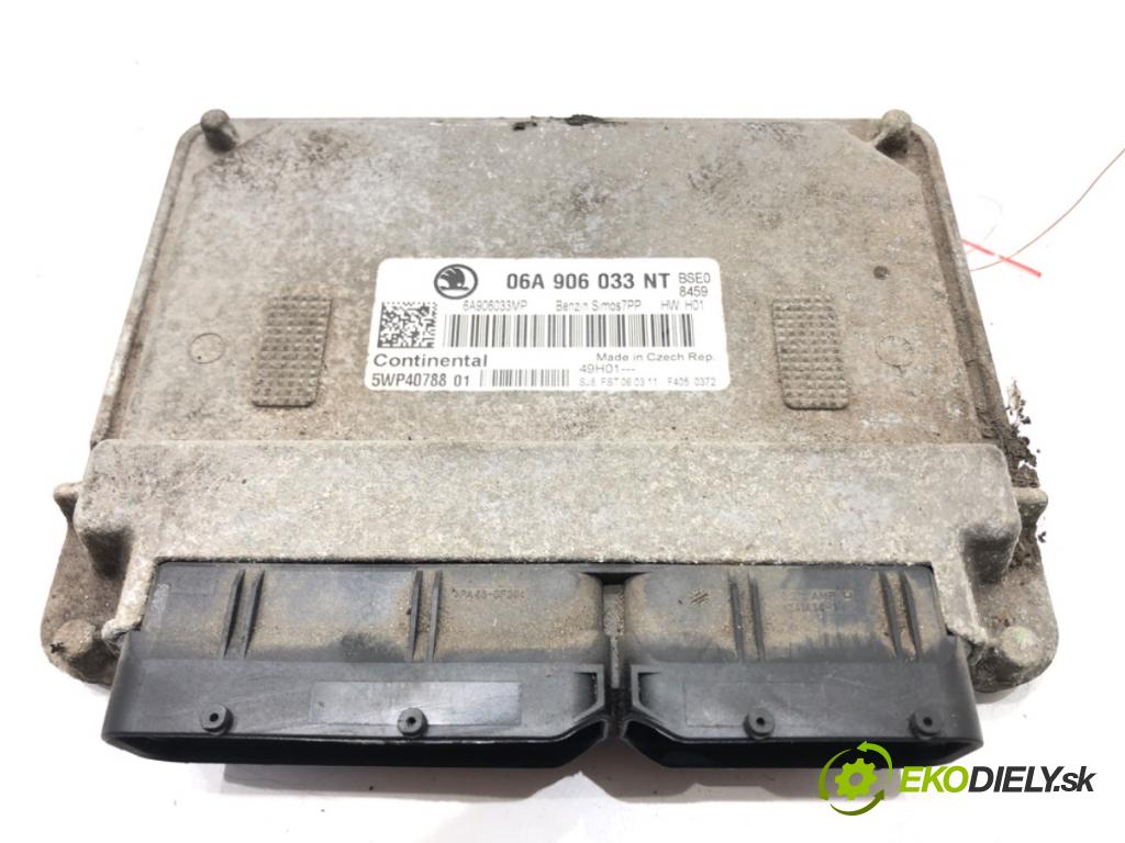 SKODA OCTAVIA II Combi (1Z5) 2004 - 2013    1.6 75 kW [102 KM] benzyna 2004 - 2013  riadiaca jednotka Motor 06A906033NT (Riadiace jednotky)