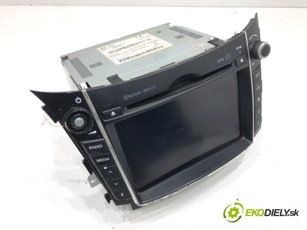 HYUNDAI i30 Kombi Van (GDE, GD) 2012 - 2022    1.6 GDI 99 kW [135 KM] benzyna 2015 - 2022  RADIO 96560-A6100 (Audio zariadenia)