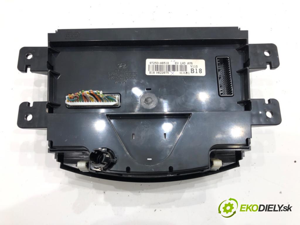 HYUNDAI i30 Kombi Van (GDE, GD) 2012 - 2022    1.6 GDI 99 kW [135 KM] benzyna 2015 - 2022  Panel ovládania kúrenia 97250-A6510 (Prepínače, spínače, tlačidlá a ovládače kúrenia)