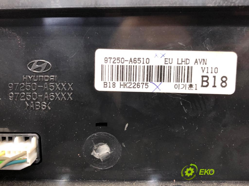 HYUNDAI i30 Kombi Van (GDE, GD) 2012 - 2022    1.6 GDI 99 kW [135 KM] benzyna 2015 - 2022  Panel ovládania kúrenia 97250-A6510 (Prepínače, spínače, tlačidlá a ovládače kúrenia)