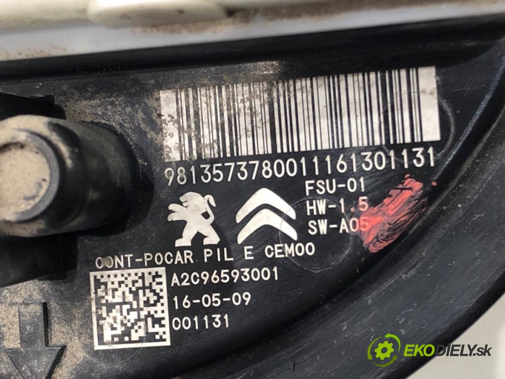 CITROEN C3 PICASSO (SH_) 2009 - 2022    1.2 THP 110 81 kW [110 KM] benzyna 2015 - 2022  pumpa paliva 9813573780
