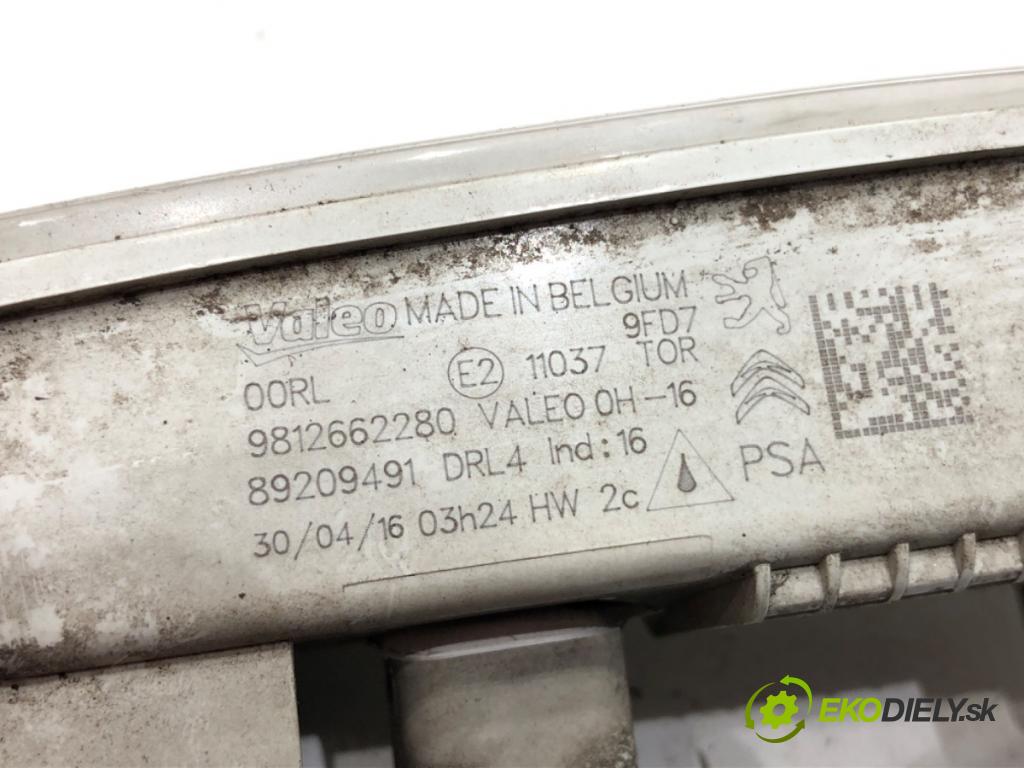 CITROEN C3 PICASSO (SH_) 2009 - 2022    1.2 THP 110 81 kW [110 KM] benzyna 2015 - 2022  Svetlo DRL: pravy predný 9812662280