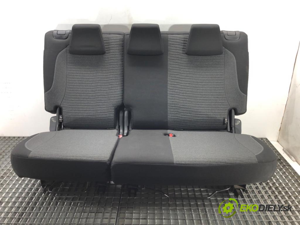 CITROEN C3 PICASSO (SH_) 2009 - 2022    1.2 THP 110 81 kW [110 KM] benzyna 2015 - 2022  Sedadlo druhý rad 