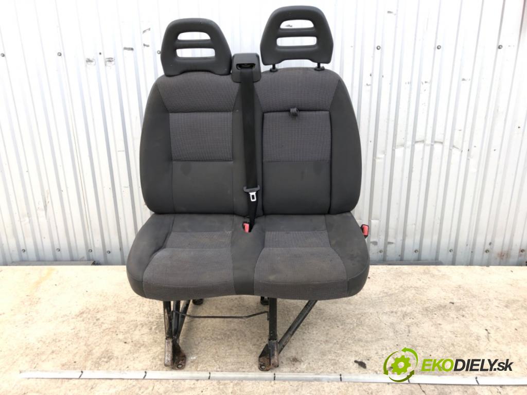 PEUGEOT BOXER Autobus (244, Z_) 2001 - 2022    2.2 HDi 74 kW [101 KM] olej napędowy 2002 - 2022  Sedadlo pravy predný DVOJNÁSOBEK: 