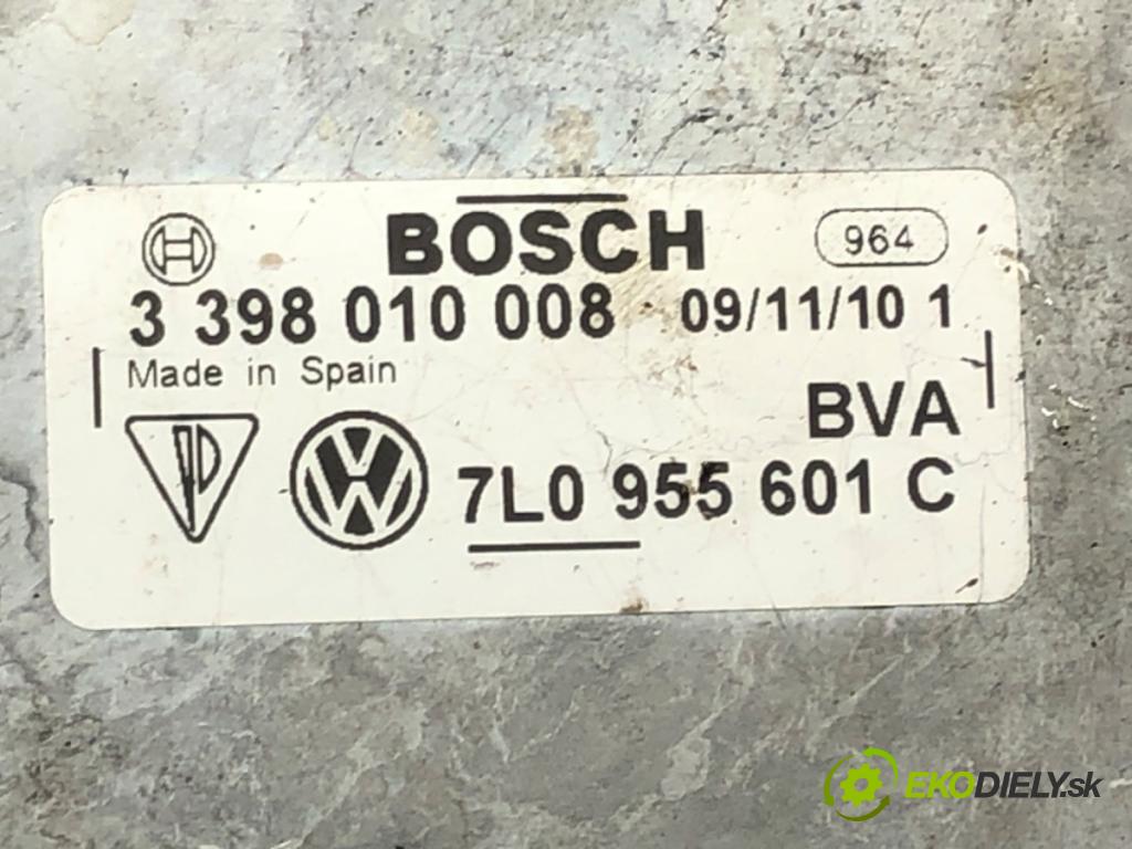 VW TOUAREG (7LA, 7L6, 7L7) 2002 - 2013    3.2 V6 177 kW [241 KM] benzyna 2004 - 2006  Mechanizmus stieračov predný 7L0955601C (Motorčeky stieračov predné)