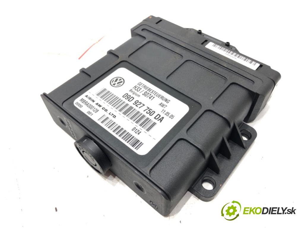 VW TOUAREG (7LA, 7L6, 7L7) 2002 - 2013    3.2 V6 177 kW [241 KM] benzyna 2004 - 2006  Modul Riadiaca jednotka prevodovky 09D927750DA (Riadiace jednotky prevodovky)
