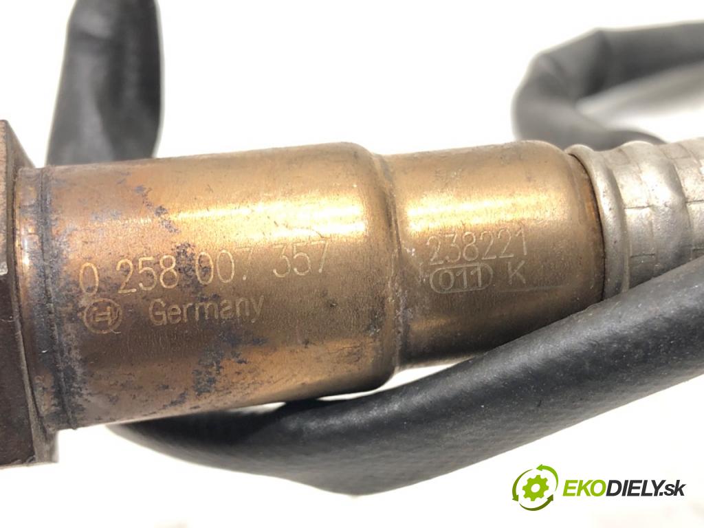 VW TOUAREG (7LA, 7L6, 7L7) 2002 - 2013    3.2 V6 177 kW [241 KM] benzyna 2004 - 2006  sonda lambda zad 0258007357 (Lambda sondy)