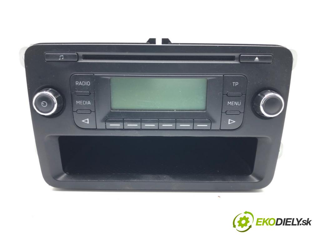 SKODA RAPID (NH3, NK3, NK6) 2012 - 2022    1.6 TDI 66 kW [90 KM] olej napędowy 2013 - 2015  RADIO 5J0035152C (Audio zariadenia)