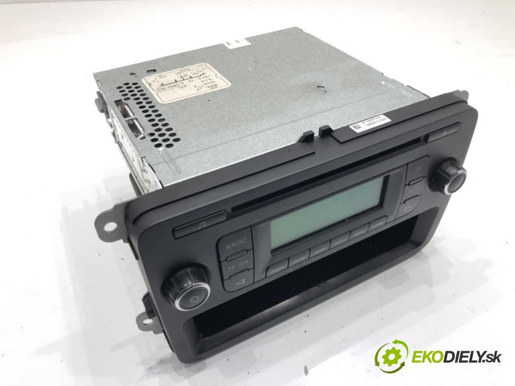 SKODA RAPID (NH3, NK3, NK6) 2012 - 2022    1.6 TDI 66 kW [90 KM] olej napędowy 2013 - 2015  RADIO 5J0035152C (Audio zariadenia)