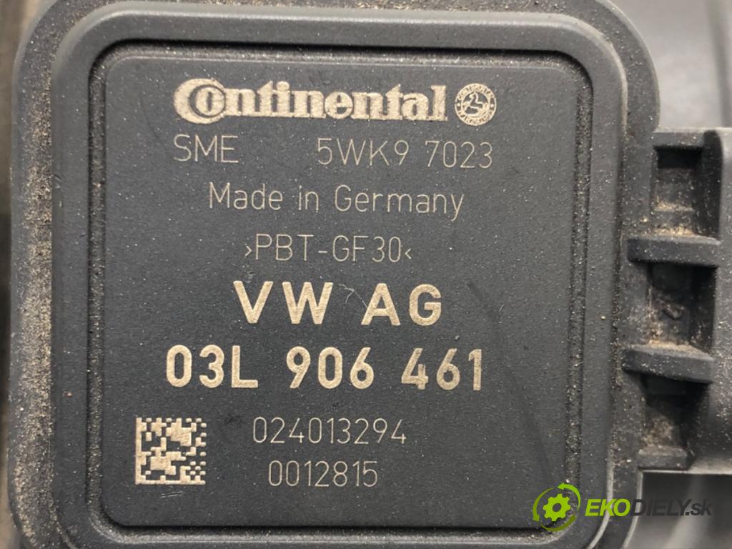 SKODA RAPID (NH3, NK3, NK6) 2012 - 2022    1.6 TDI 66 kW [90 KM] olej napędowy 2013 - 2015  Váha vzduchu 03L906461 (Váhy vzduchu)